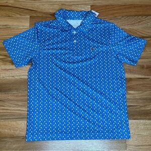 NWT Small (8-10) VINEYARD VINES Lacrosse Performance SS Polo
